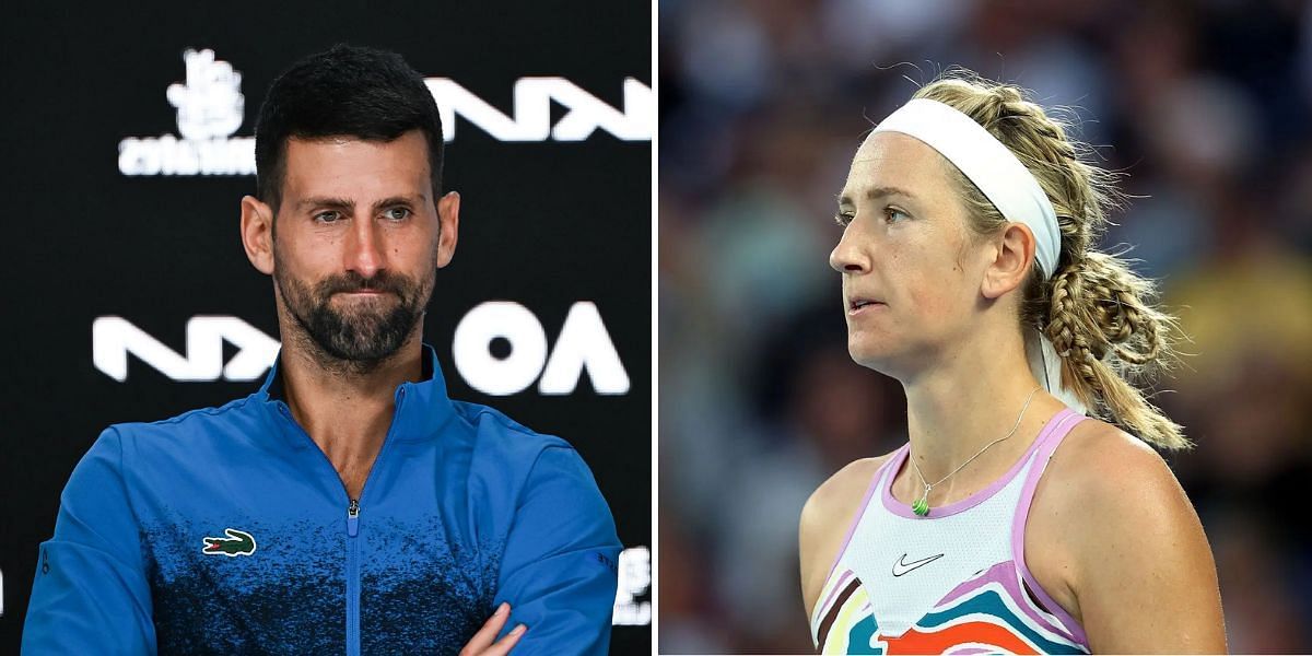 Novak Djokovic Victoria Azarenka