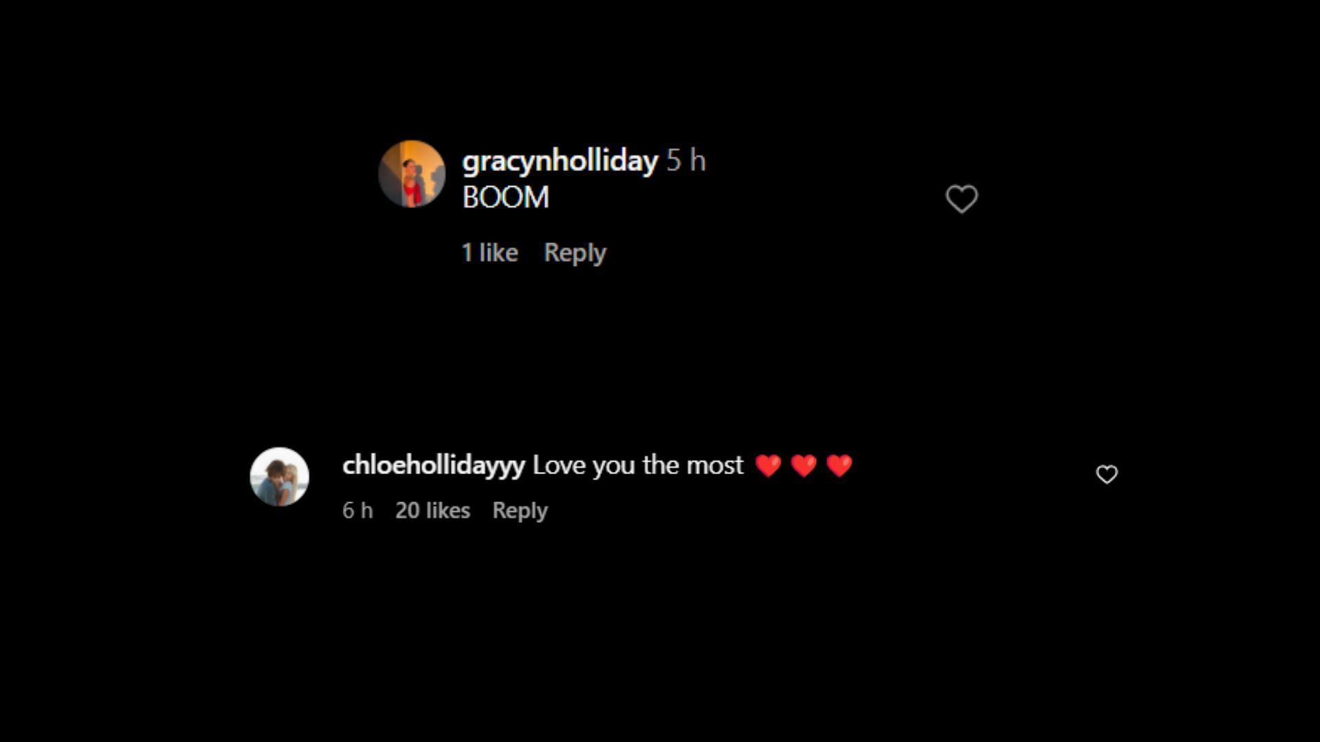 Jackson Holliday&#039;s sister Gracyn&#039;s comment