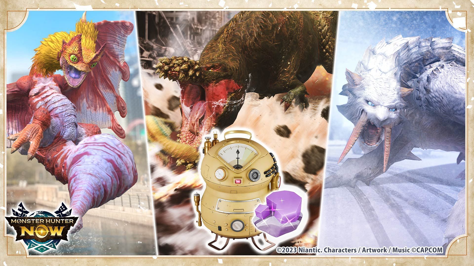 Driftsone Bonanza event is set to arrive in Monster Hunter Now (Image via Niantic)