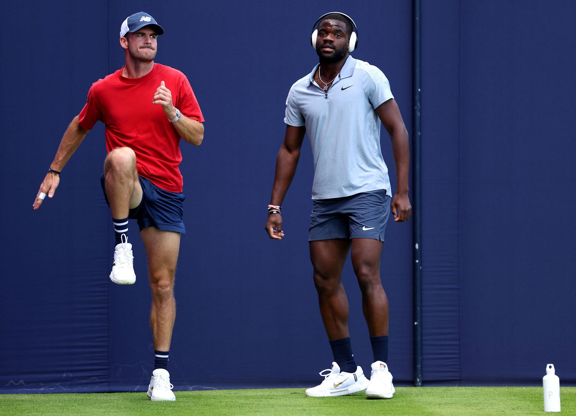 Tommy Paul (L) and Frances Tiafoe at the cinch Championships - Source: Getty