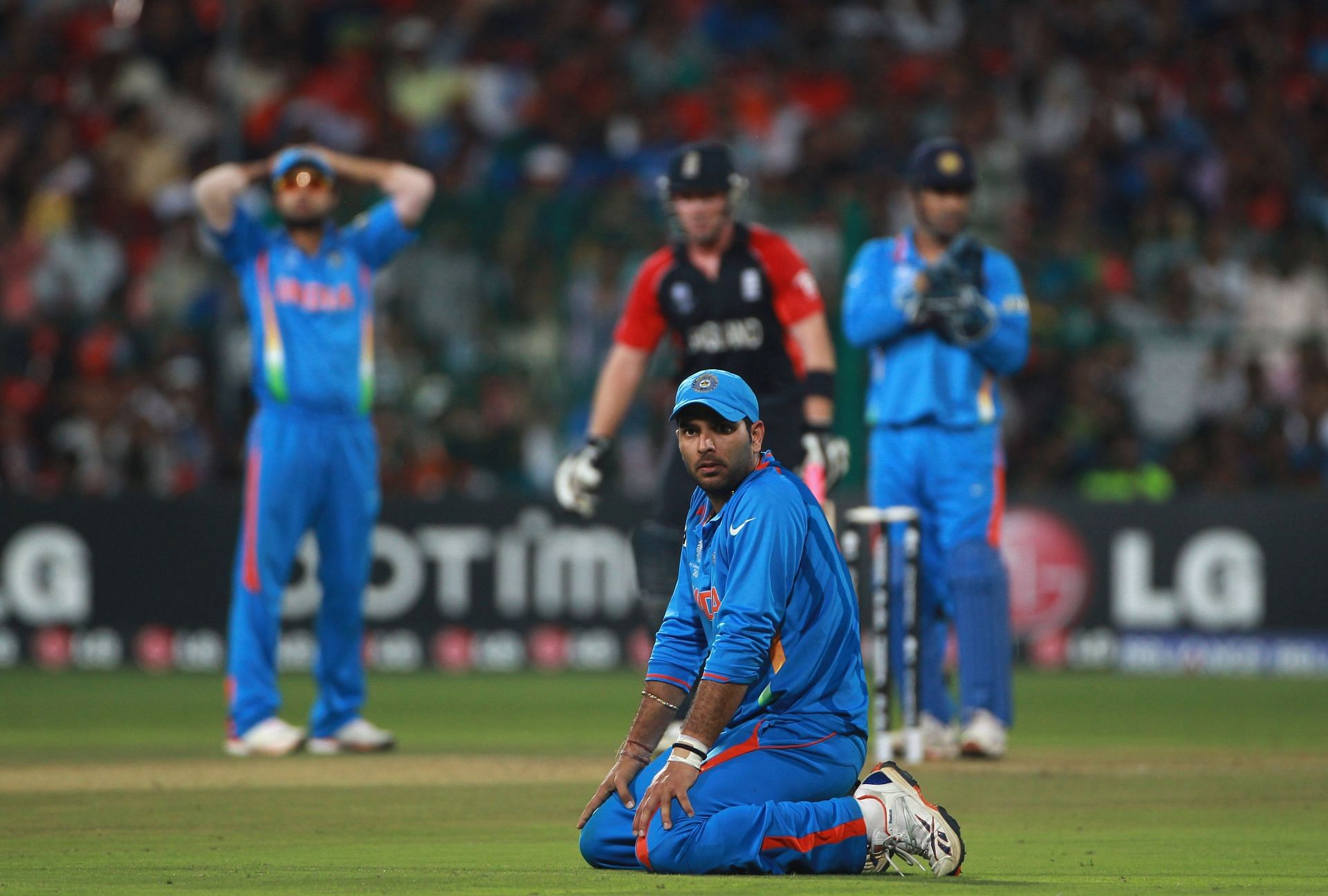 India v England: Group B - 2011 ICC World Cup - Source: Getty