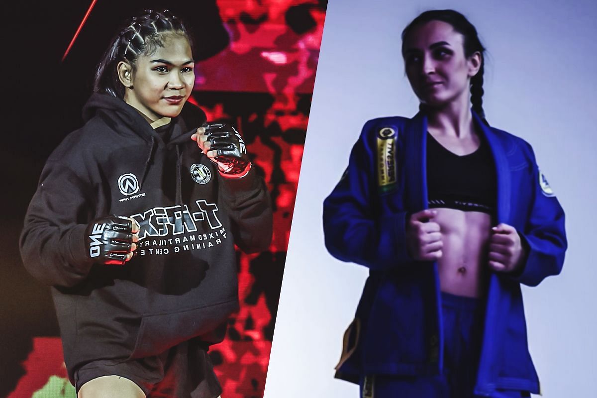 Denice Zamboanga and Alyona Rassohyna - Photo by ONE Championship