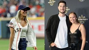 Ryan Pressly and Kyle Tucker’s wives send heartfelt messages as the Astros World Series champions reunite at Chicago Cubs