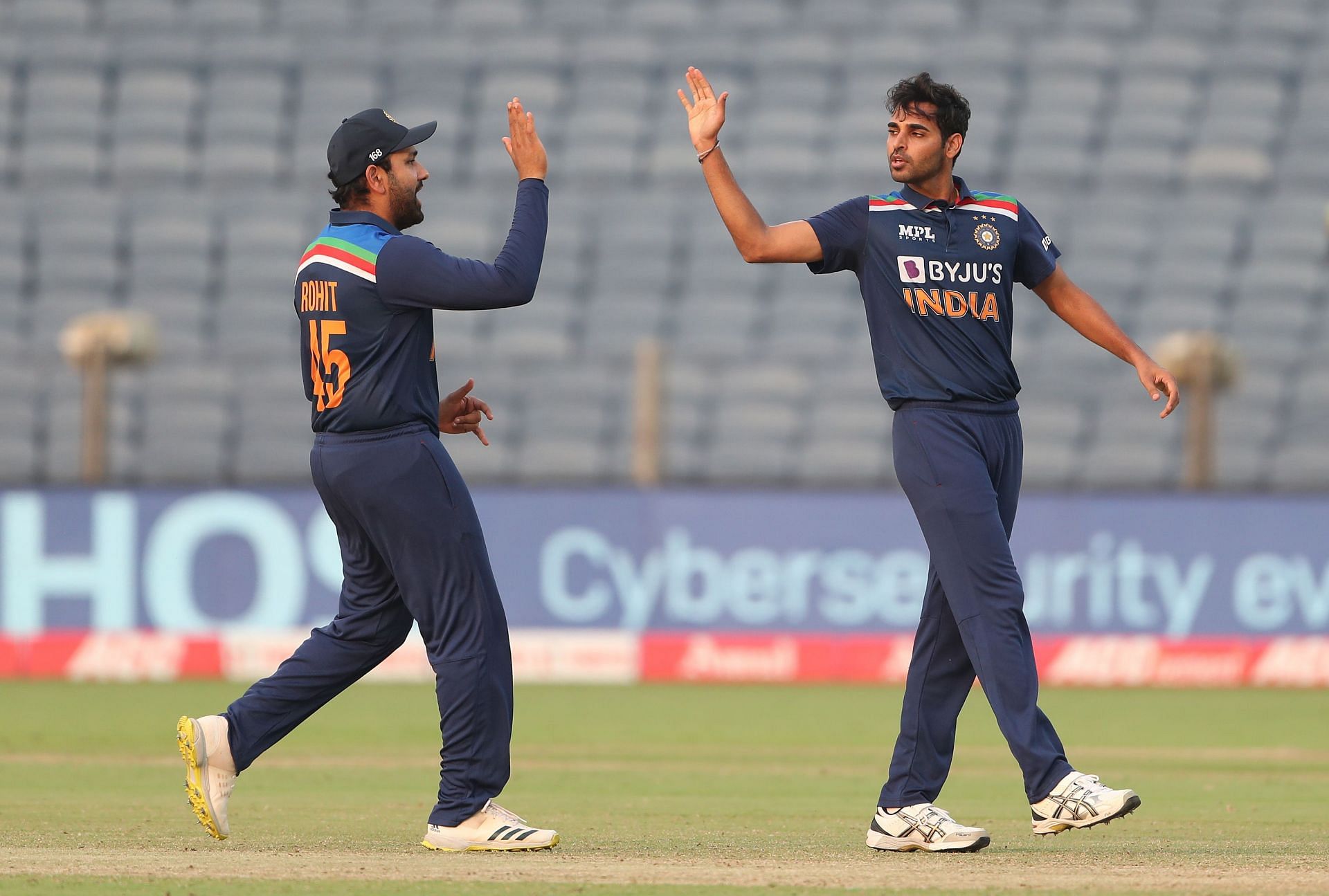 Bhuvneshwar was at his miserly best even against the ever-attacking English batters [Credit: Getty]