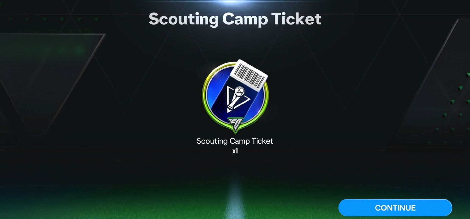 EA FC Mobile Scouting Camp Ticket (Image via EA Sports)