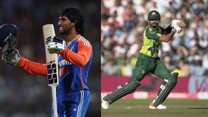 Tilak Varma vs Babar Azam - comparing the stats of the two after 22 T20Is
