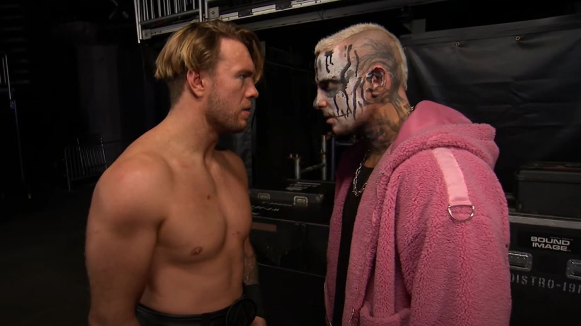 Will Ospreay (left) / Darby Allin (right) [Image Credits: AEW&#039;s YouTube channel]