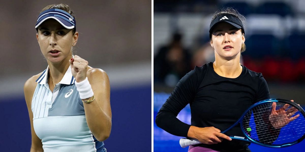 Belinda Bencic vs Anna Kalinskaya will be one of the first-round matches at the Adelaide International (Image Source: Getty)