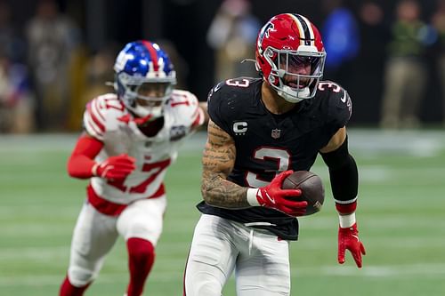 Jessie Bates during New York Giants v Atlanta Falcons - Source: Getty