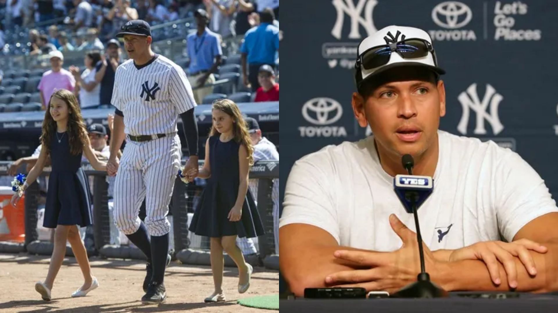 New York Yankees Great Alex Rodriguez, Ella &amp; Natasha