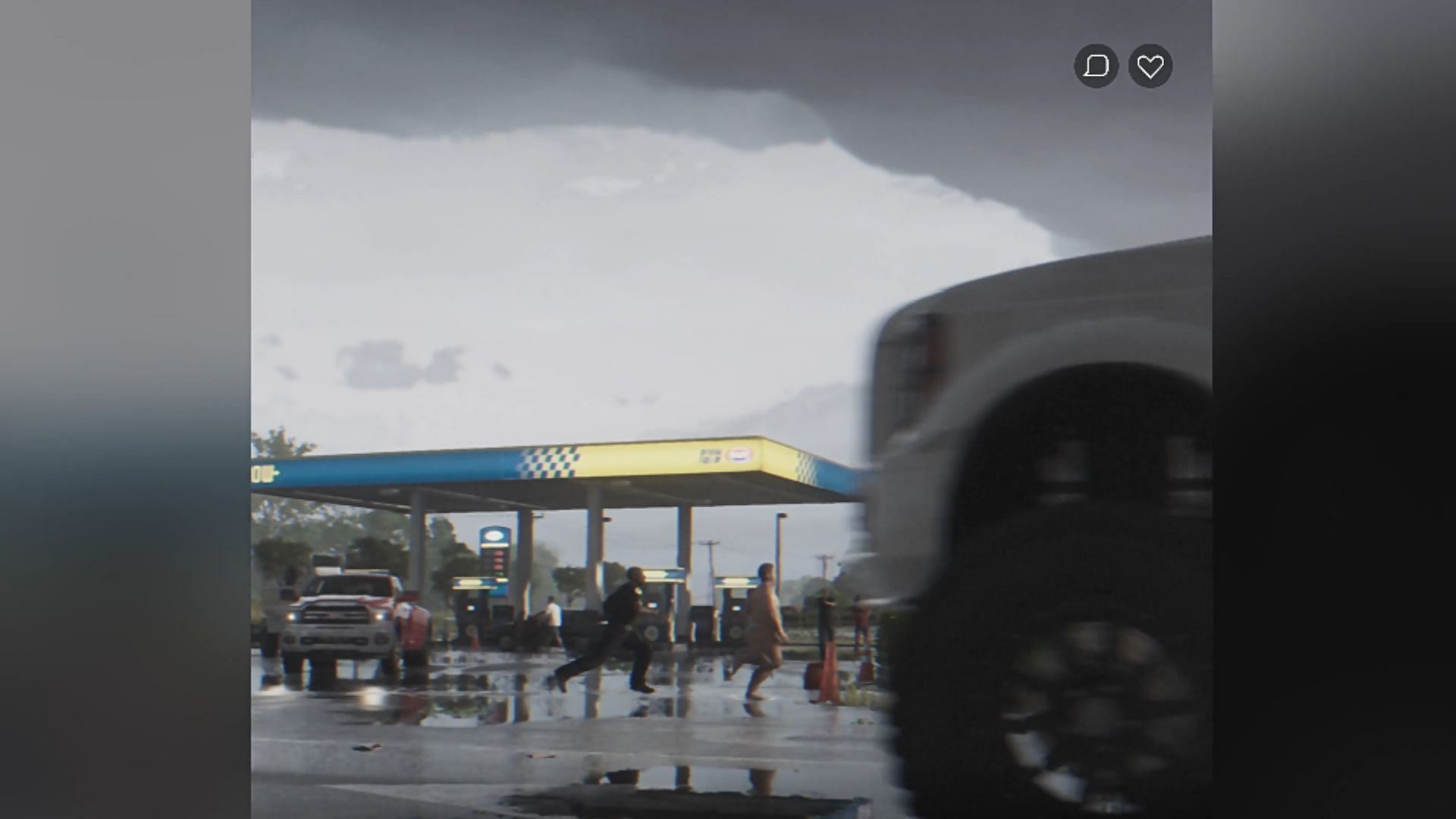 A gas station in Grand Theft Auto 6 (Image via Rockstar Games)