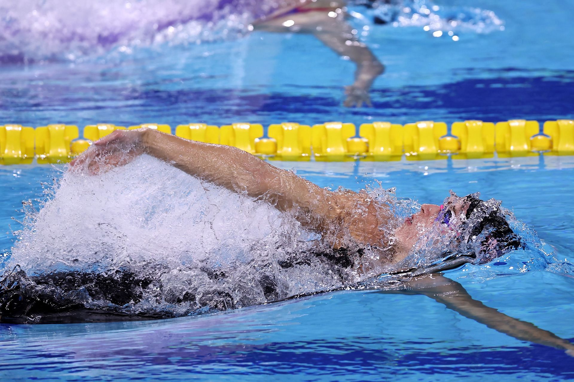 Regan Smith competing at the World Aquatics Swimming Championships (25m) 2024  (Image Source: Getty)