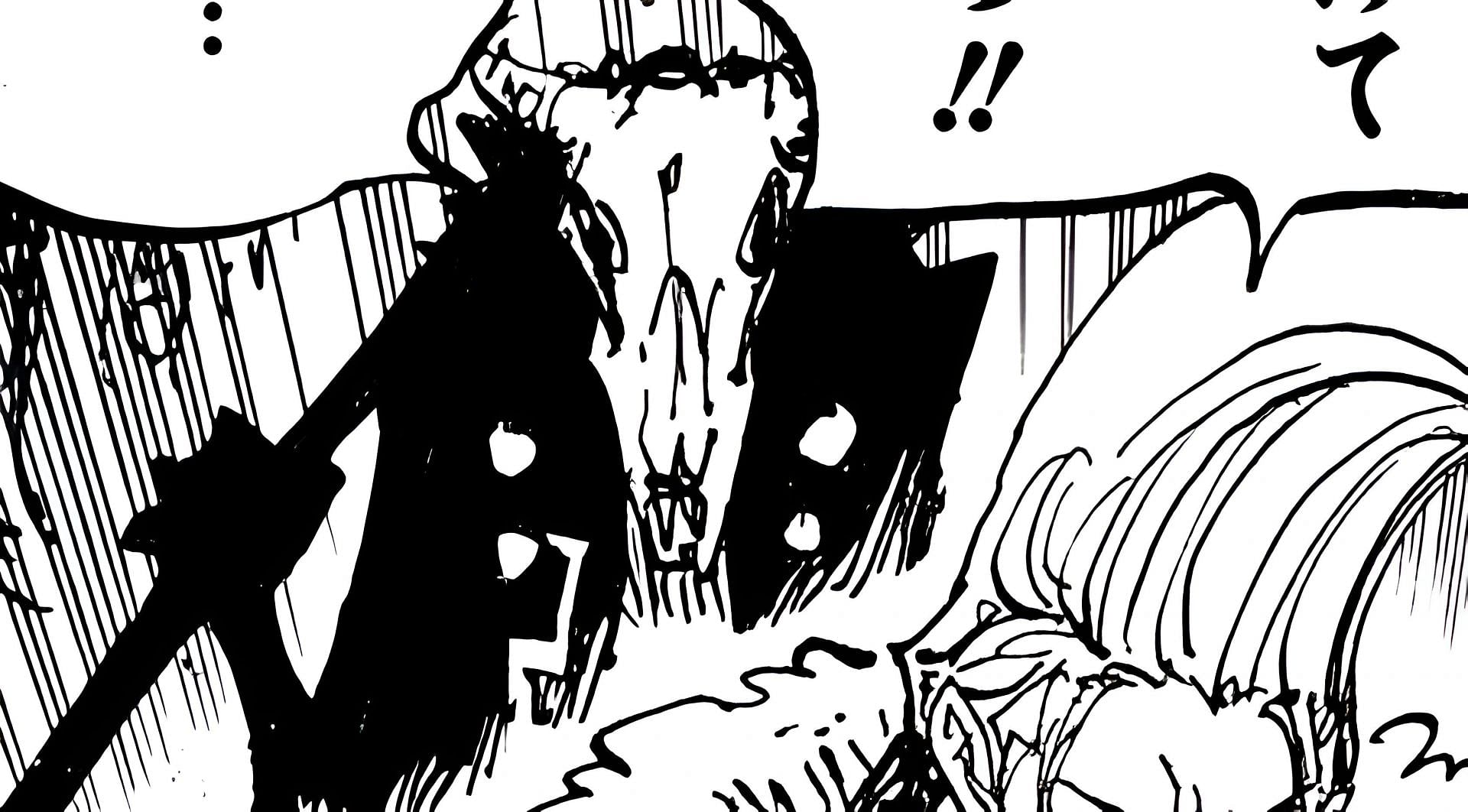 The deer-faced Holy Knight as seen in the manga (Image via Eiichiro Oda/Shueisha)