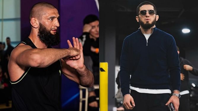 Khamzat Chimaev questions Islam Makhachev’s ability to compete at middleweight: "I have my doubts because of his last fight"