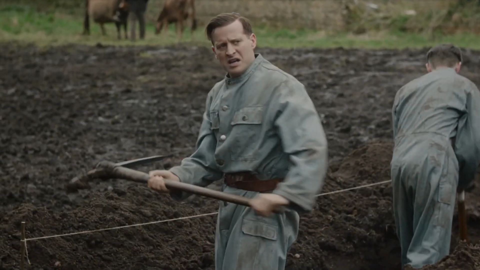 James on ground duty (Image via PBS)