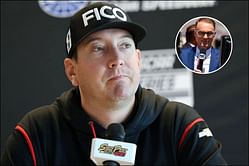 Kevin Harvick doesn’t hold back his feelings as he drops a blunt message about Kyle Busch’s “honeymoon phase” with RCR