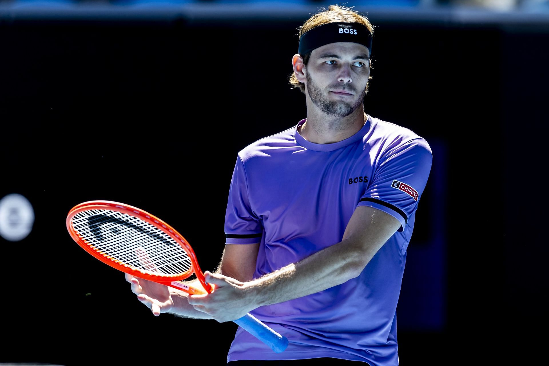 In Picture: Taylor Fritz at the Australian Open 2025 - Source: Getty