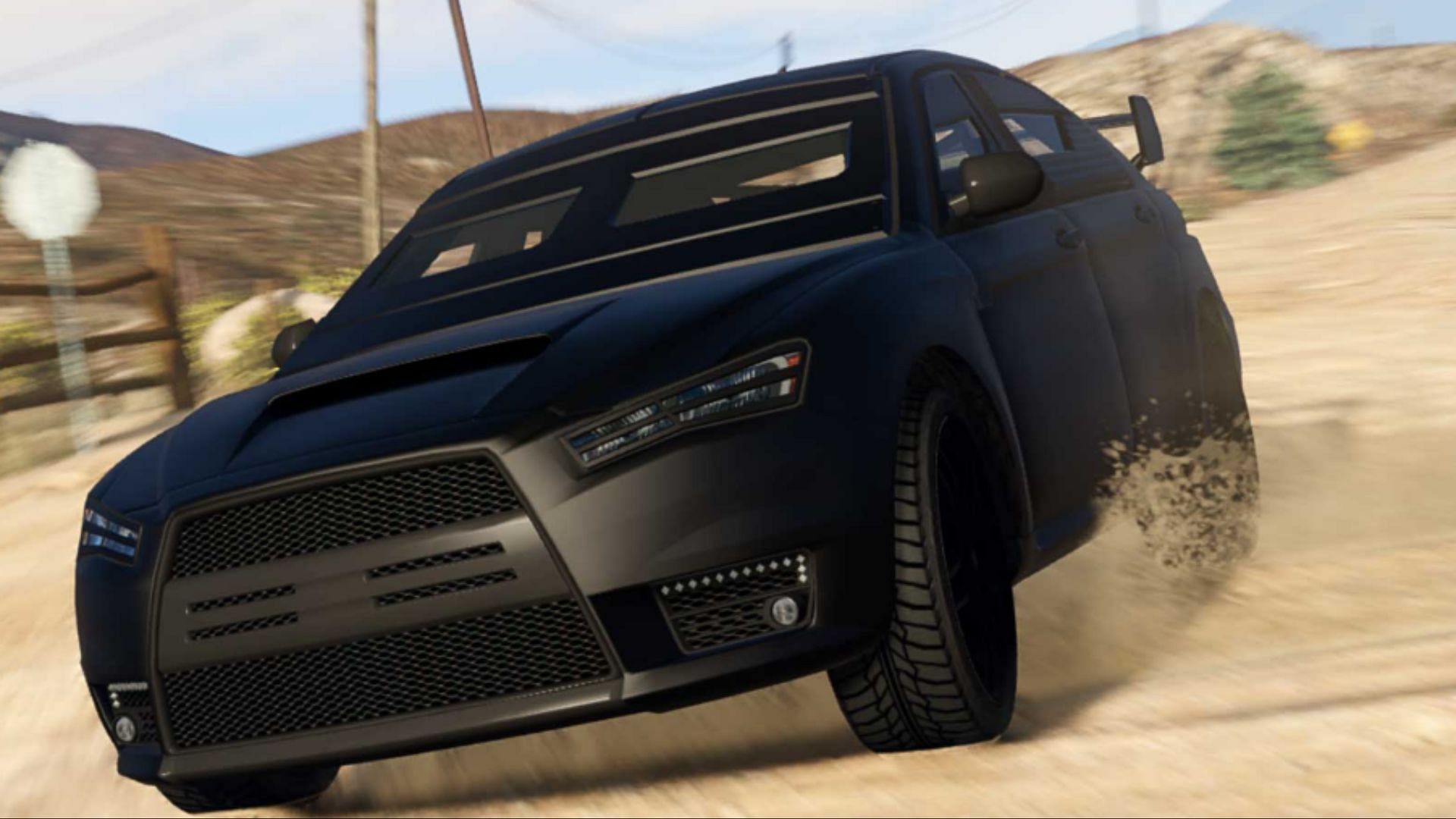 Armored Karin Kuruma in action (Image via Rockstar Games)