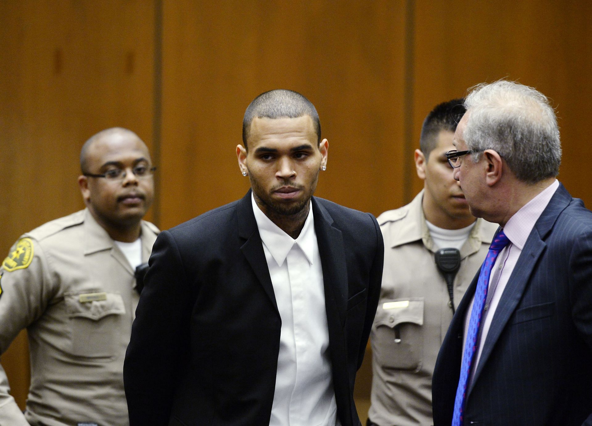 Chris Brown: A History of Violence (Image via Getty)