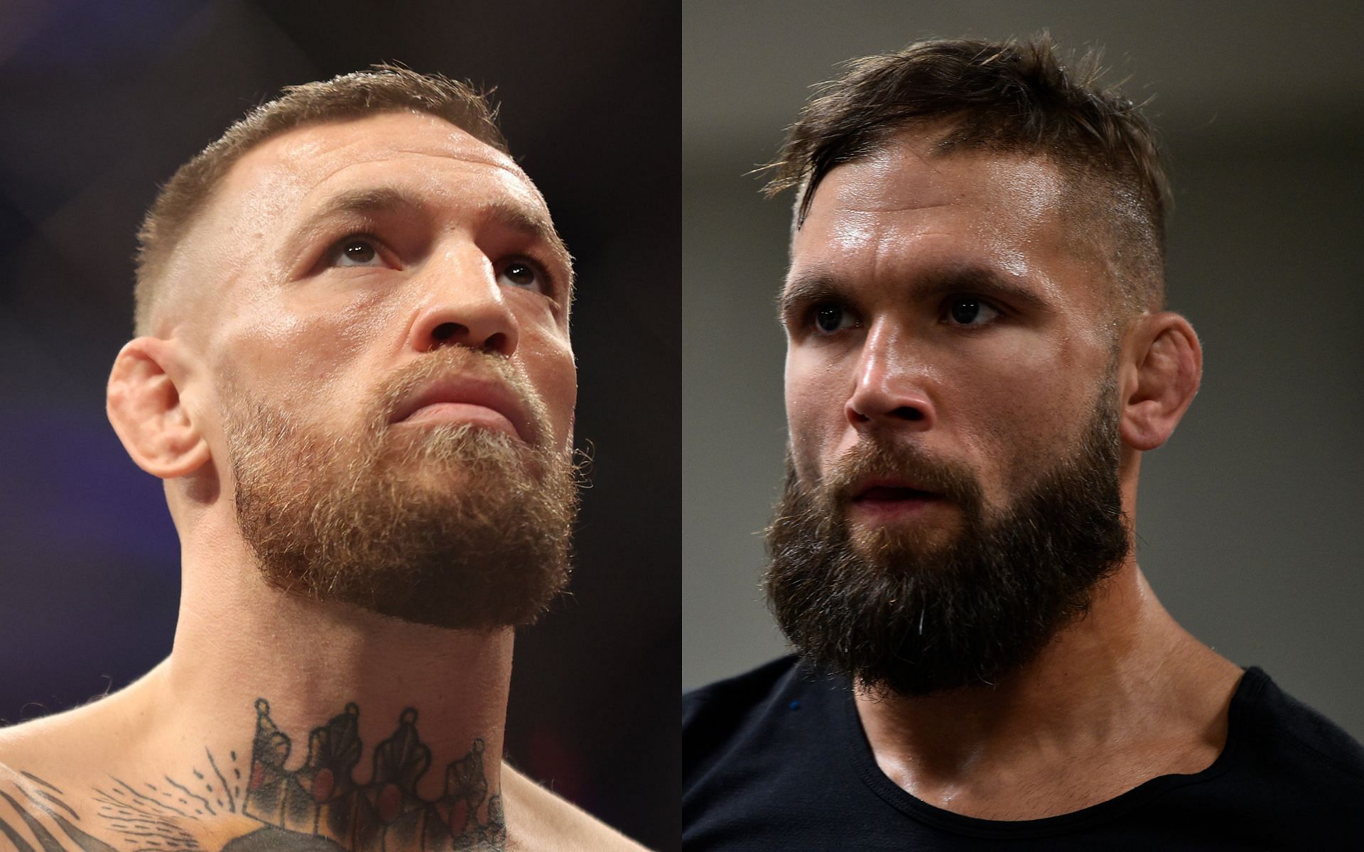 Conor McGregor (left) and Jeremy Stephens (right) came face to face at BKFC KnuckleMania V [Images courtesy: Getty Images]