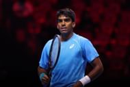 Nishesh Basavareddy at the Next Gen ATP Finals 2025. (Photo: Getty)