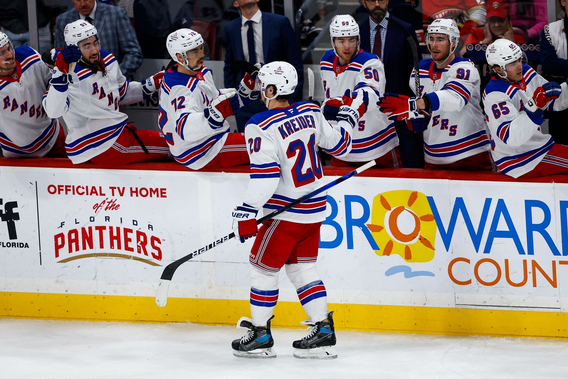 NHL: DEC 30 Rangers at Panthers - Source: Getty