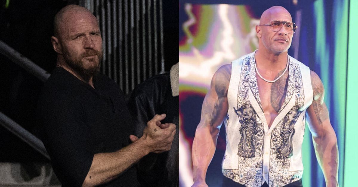 Jon Moxley (left) and The Rock (right) [Source: AEW and WWE gallery]