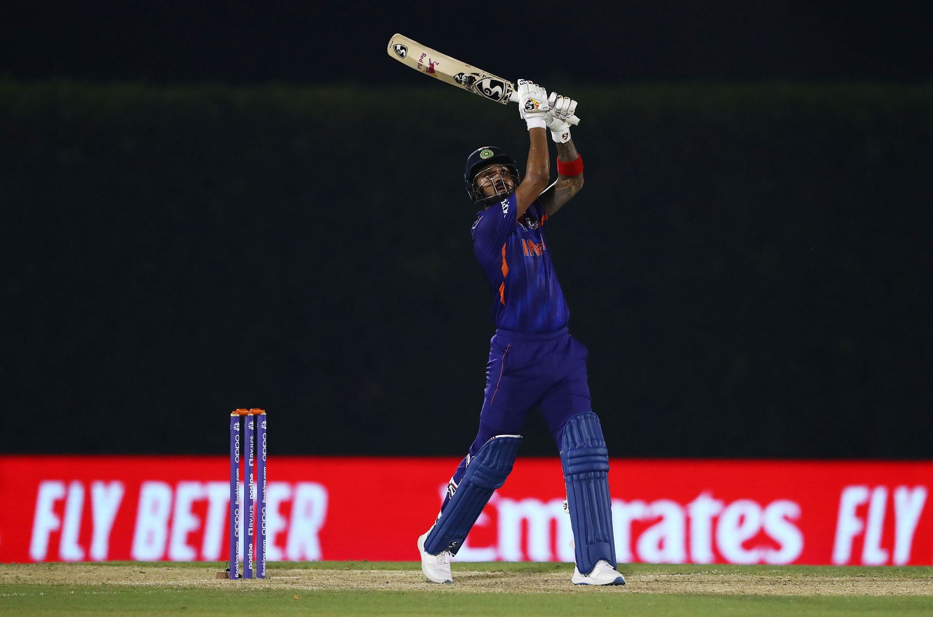 Rahul could not get going with the bat throughout the 2021 series [Credit: Getty]