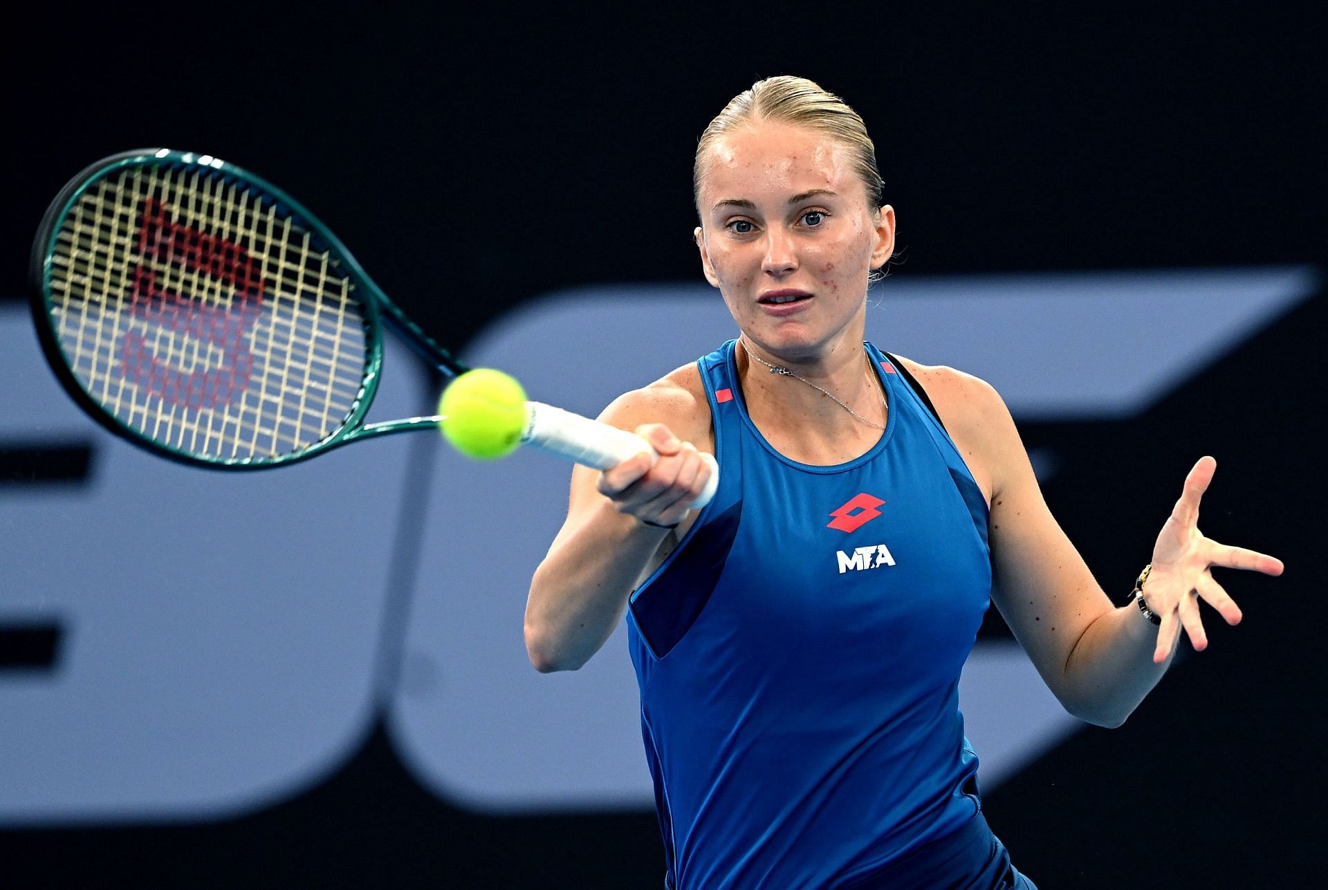 Polina Kudermetova at the Brisbane International 2025. (Photo: Getty)