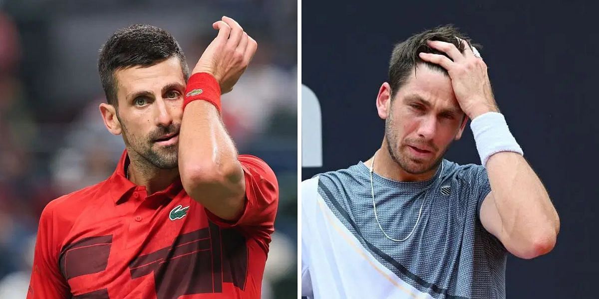 Novak Djokovic (L), Cameron Norrie (R), Sources: Getty