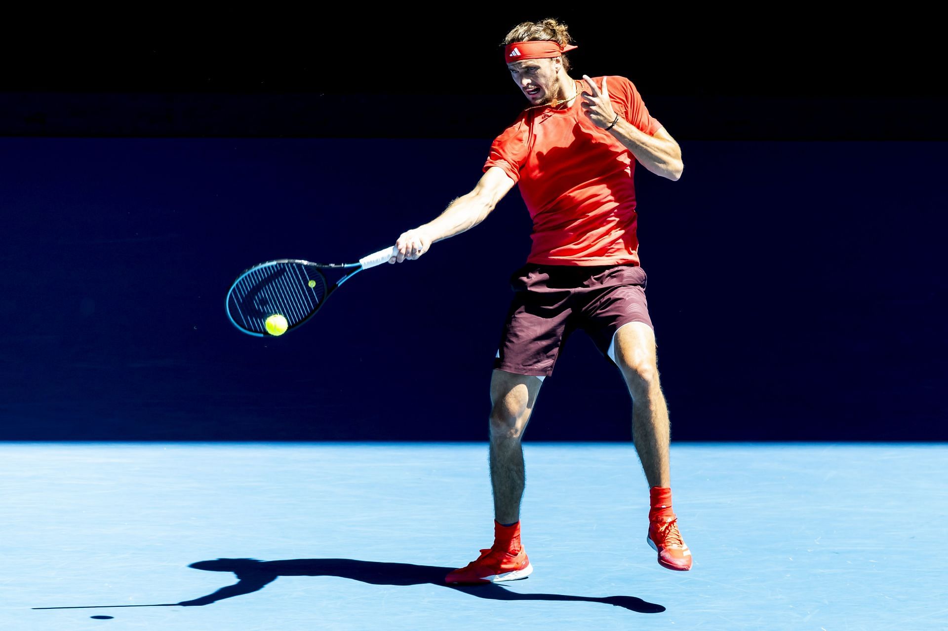 Alexander Zverev at the 2025 Australian Open [Image Source: Getty Images]