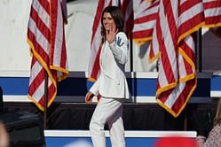 Danica Patrick responds to NASCAR joke at Turning Point USA with a hearty laugh
