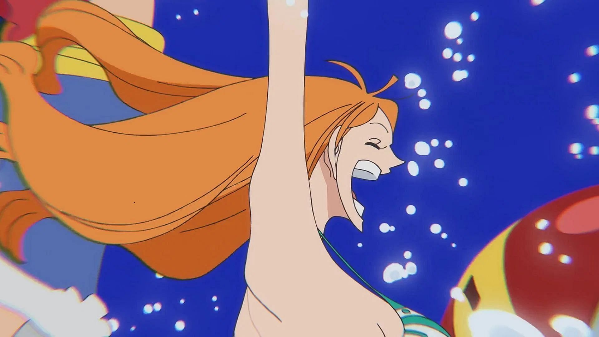 Nami as shown in the anime (Image via Toei Animation)