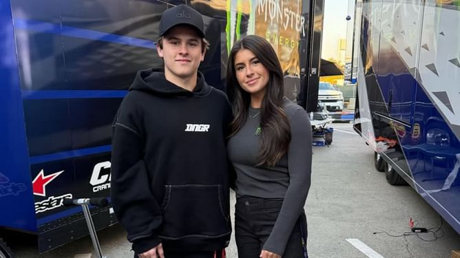 Hailie Deegan drops two-word reaction to brother Haiden’s first Supercross triumph of 2025
