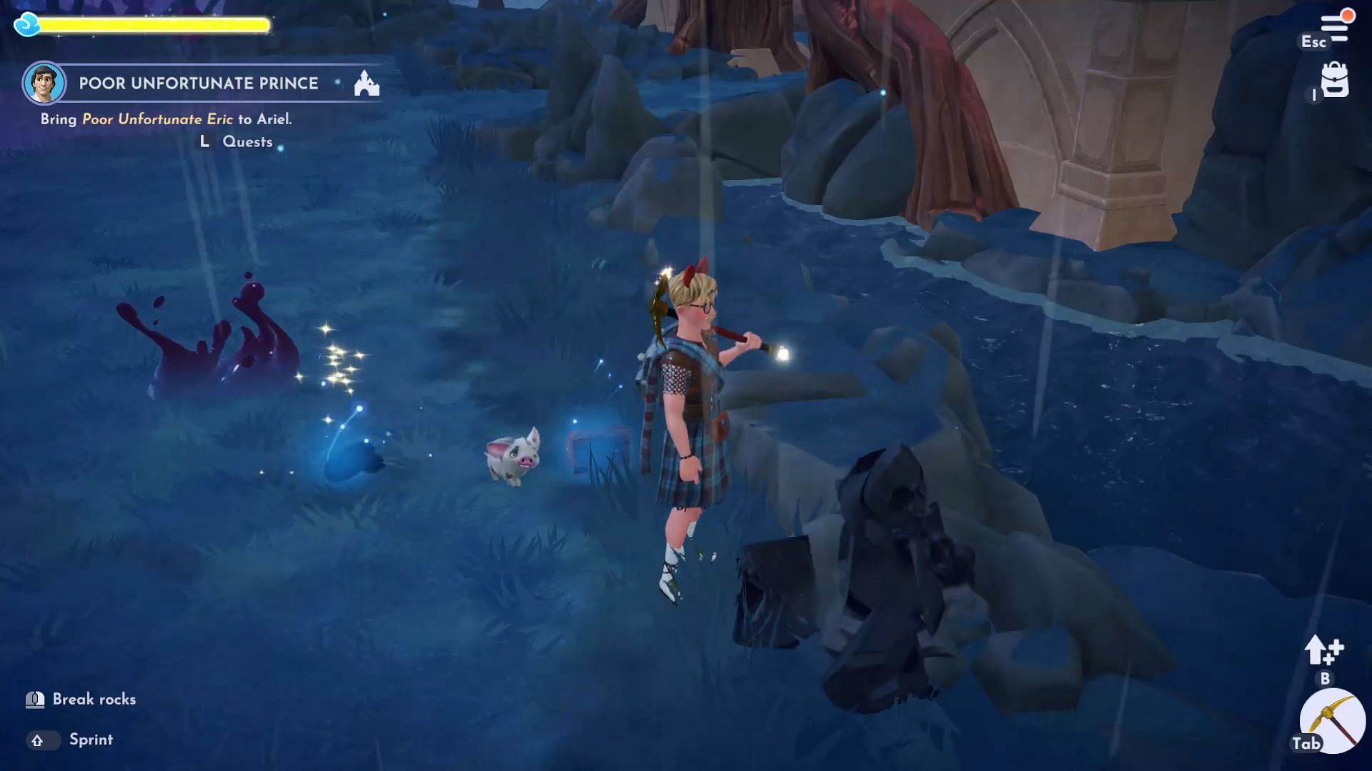 Disney Dramlight Valley gameplay screenshot