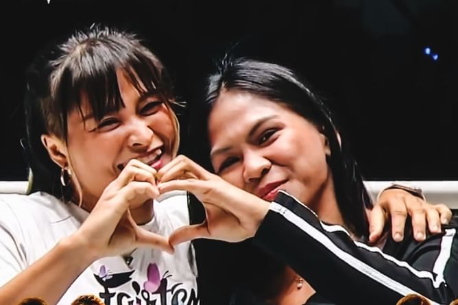 "Fans are waiting for our fight" - Denice Zamboanga looking forward to inevitable matchup with former teammate Stamp Fairtex