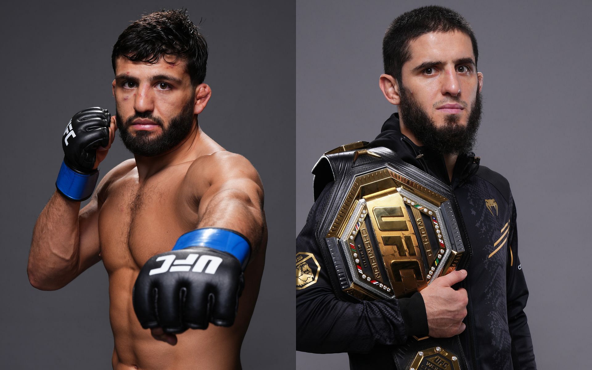 Archrivals Arman Tsarukyan (left) and Islam Makhachev (right) will headline UFC 311 [Images courtesy: Getty Images]