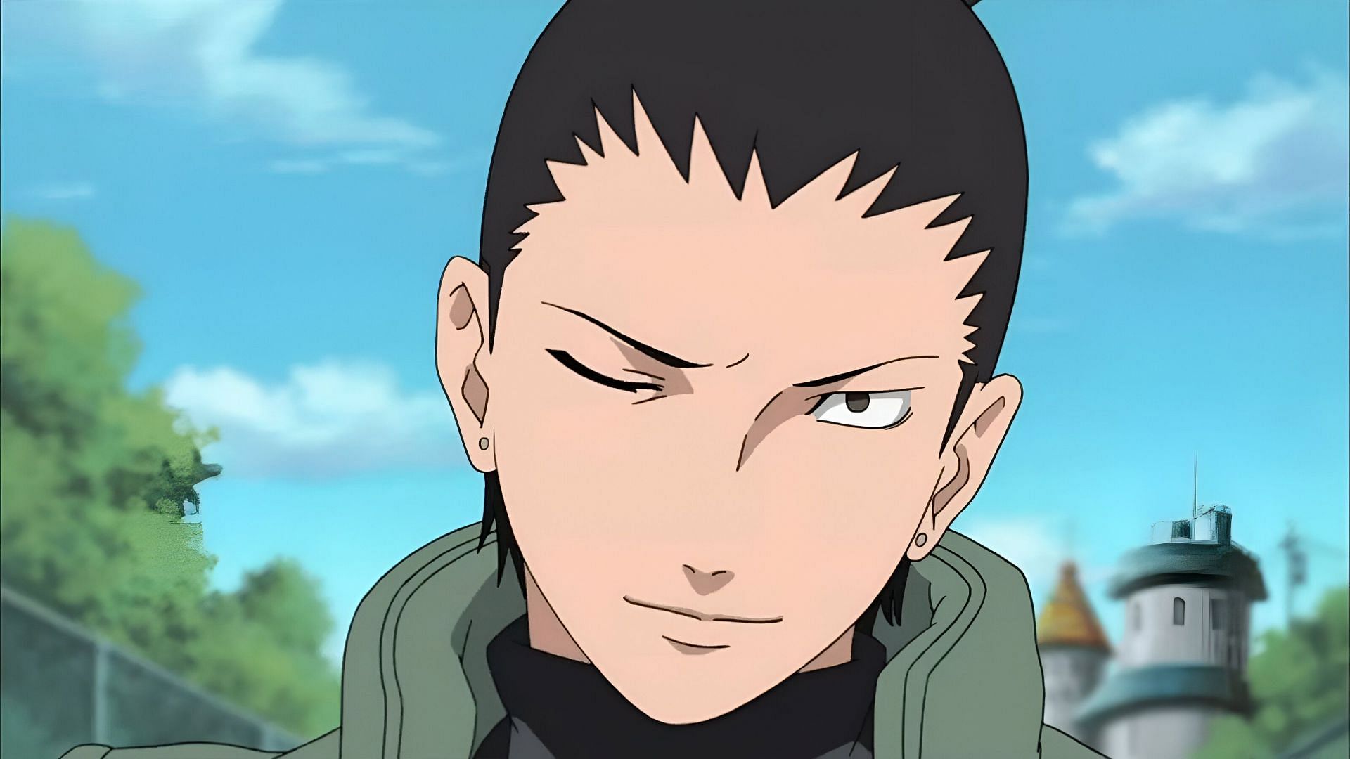 Shikamaru Nara as seen in the anime (Image via Studio Pierrot)