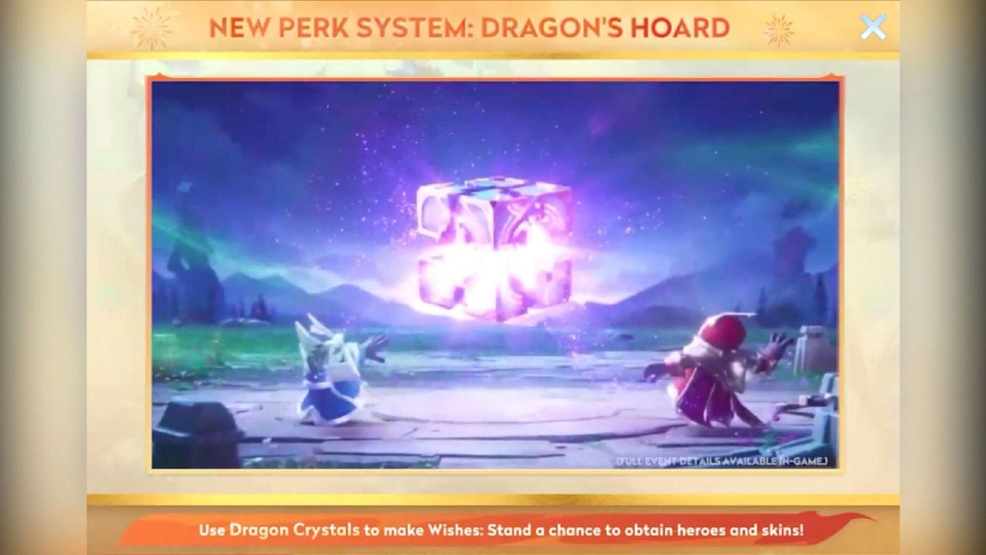 Dragon&rsquo;s Hoard perk system in Honor of Kings (Image via Level Infinite)