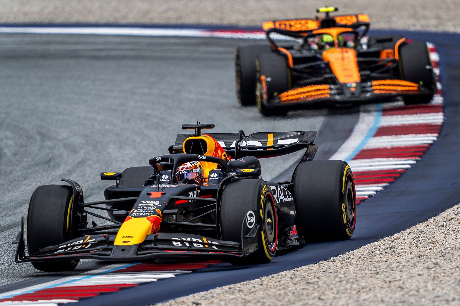 Max Verstappen and Lando Norris at F1 Grand Prix of Austria (Image Source: Getty)