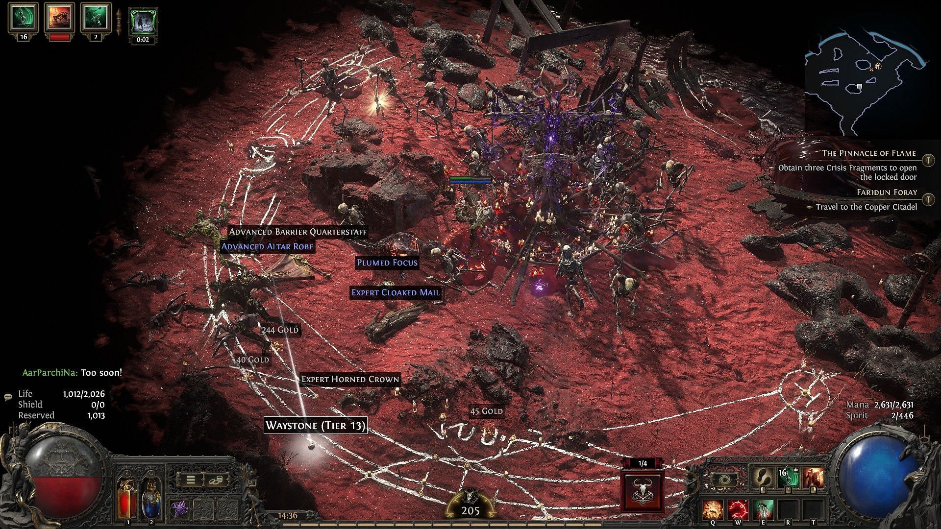 Ritual Altar in Path of Exile 2 (Image via GGG)