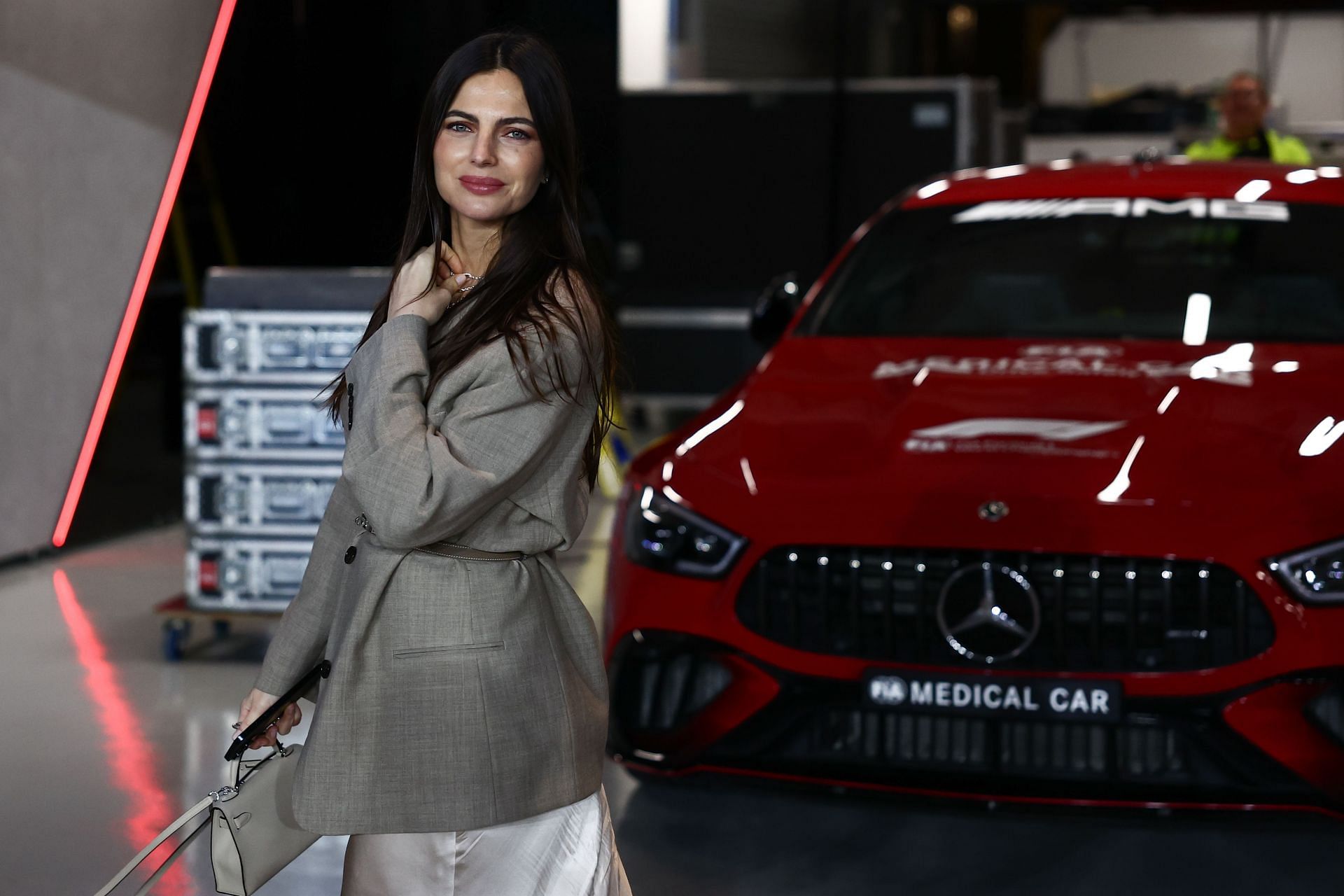 Kelly Piquet after the Formula 1 Grand Prix of Qatar at Lusail International Circuit in Lusail, Qatar on December 1, 2024. (Photo by Jakub Porzycki/NurPhoto via Getty Images) - Source: Getty