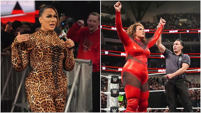 "One of my favorite human beings" - Nia Jax breaks character to praise current WWE champion