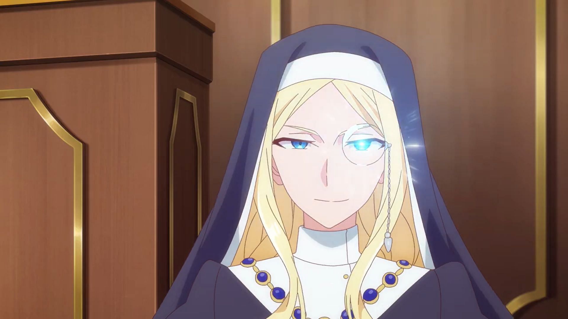 Holy Sister as seen in the anime (Image via Asahi Production)