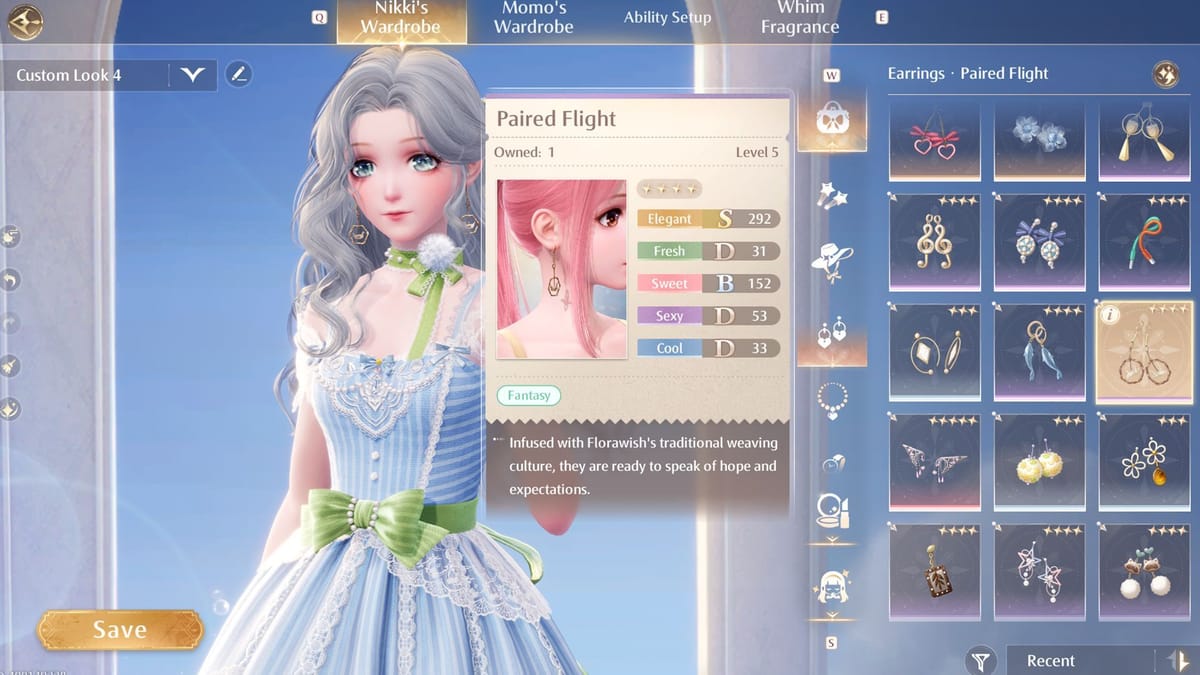 Infinity Nikki: How to craft the clothing piece Cloudborne Cranes