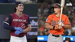 Jackson Holliday shines spotlight on Phillies outfielder's top spot in MLB batting prospect rankings