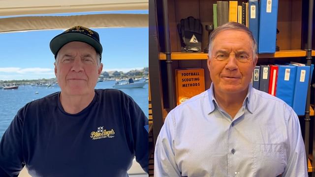 Bill Belichick visits DeMatha Catholic high school amid unsigned UNC contract chatter via Instagram