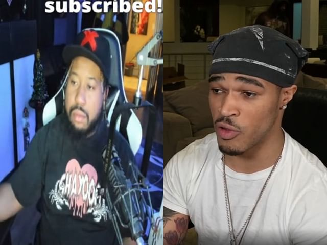 Plaqueboymax and DJ Akademiks controversy explained (Image via Twitch/@Plaqueboymax and Rumble/@DJ Akademiks)