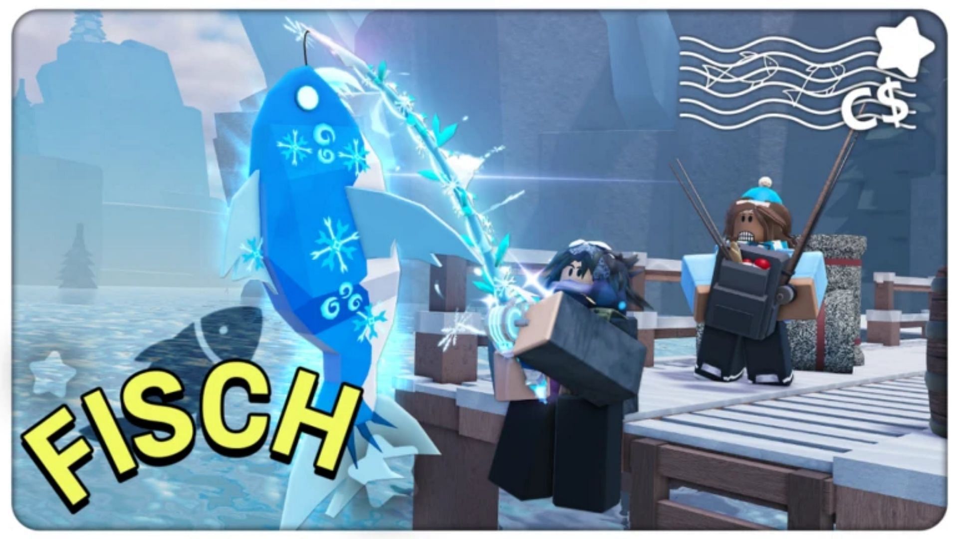 Official cover art for the game (Image via Roblox)