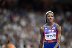 Gabby Thomas hits back on being trolled amid latest collaboration